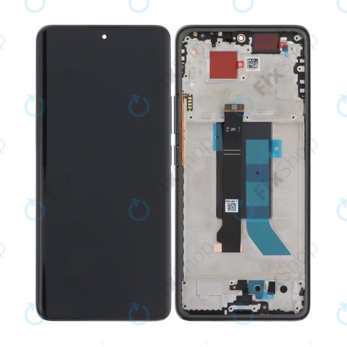 Xiaomi Redmi Note 14 Pro 5G 24090RA29G - LCD zaslon + steklo na dotik + okvir (Midnight Black) TFT