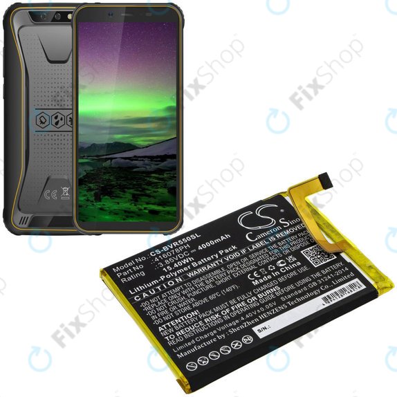 Baterija za Blackview BV5500, 4000mAh, Li-Pol, 3.85V, 416078PH, HQ