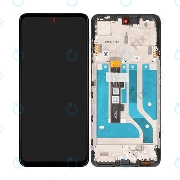 Motorola Edge 20 LIte XT2139 - LCD zaslon + steklo na dotik + okvir - 5D68C19271 Genuine Service Pack