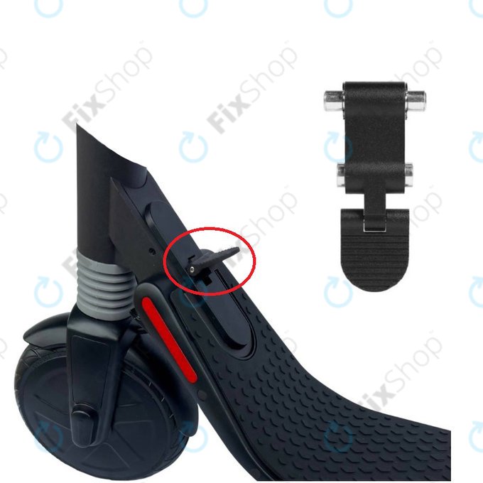 Ninebot Segway ES1, ES2 - Zložljivi mehanizem