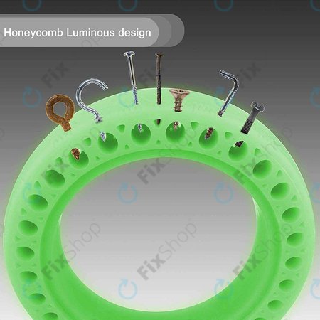 Xiaomi Mi Electric Scooter 1S, 2 M365, Essential, Pro, Pro 2 - Vzdržljiva polna pnevmatika brez zračnic (Green Fluorescent)