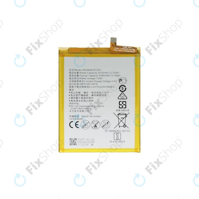 Huawei Honor 6X (BLN-L21) - Baterija HB386483ECW 3340mAh