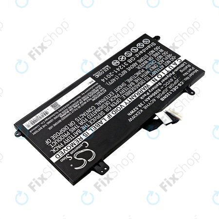 Baterija za Dell Latitude 5290, Latitude 12 5285, 5200mAh, Li-Pol, 7.6V, J0PGR, HQ