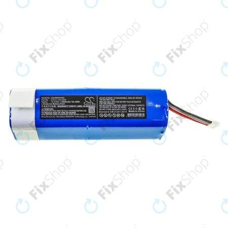Ecovacs Deebot Ozmo-series, T-series, N-series, Yeedi Vac 2 Pros - Baterija S10-Li-144-5200 Li-Ion 14.4V 6400mAh HQ