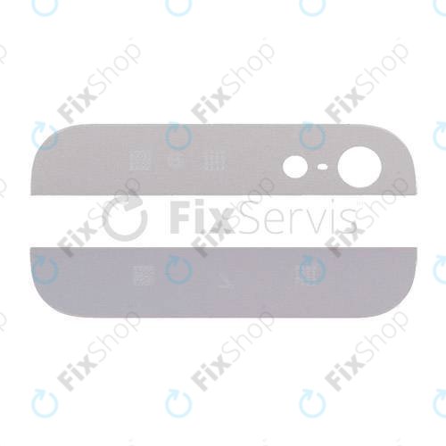 Apple iPhone 5 - zadnje steklene letve (bele)