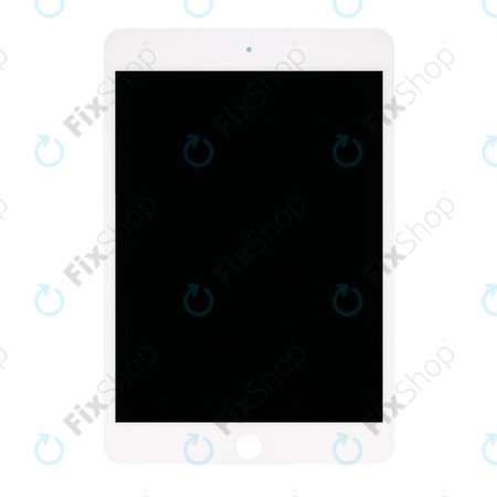 Apple iPad Mini 5 - LCD zaslon + steklo na dotik (White) TFT