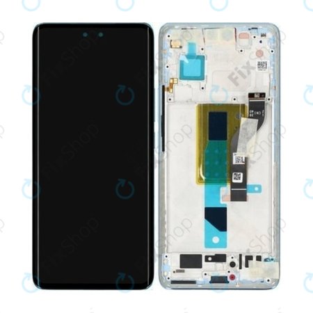 Xiaomi 13 Lite - LCD zaslon + steklo na dotik + okvir (Lite Blue) - 5600040L9S00 Genuine Service Pack