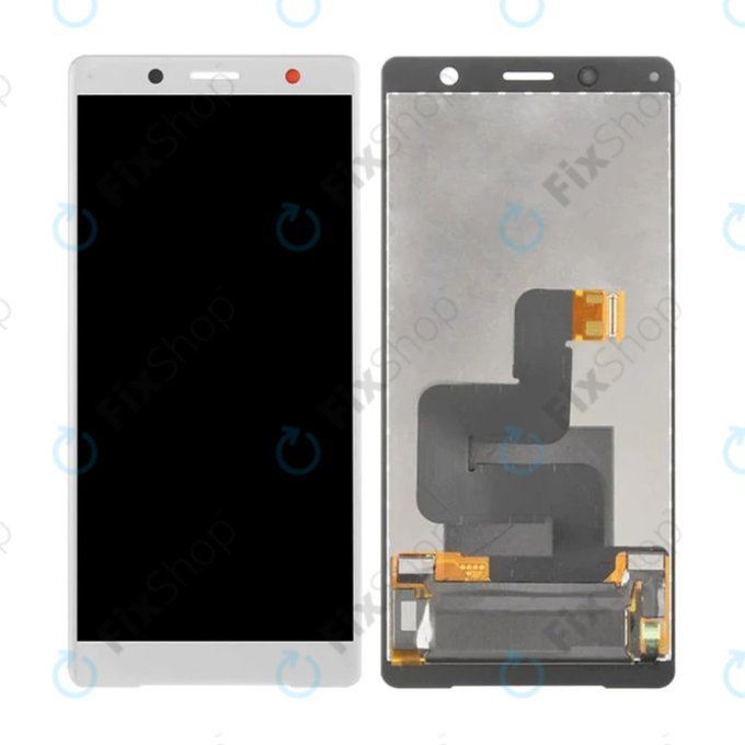 Sony Xperia XZ2 Compact - LCD zaslon + steklo na dotik (Silver) TFT