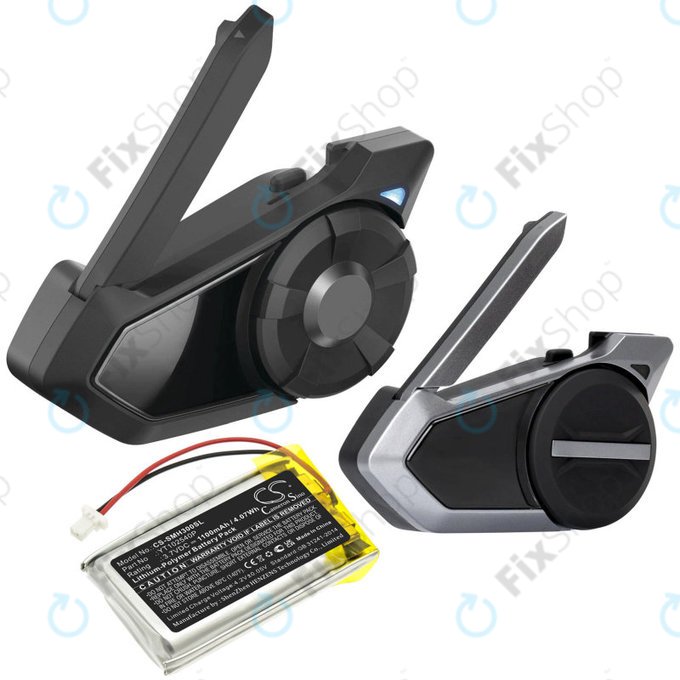 Baterija za Sena 30K, Sena 50S, SP46, 1100mAh, Li-Pol, 3.7V, YT102540P, HQ