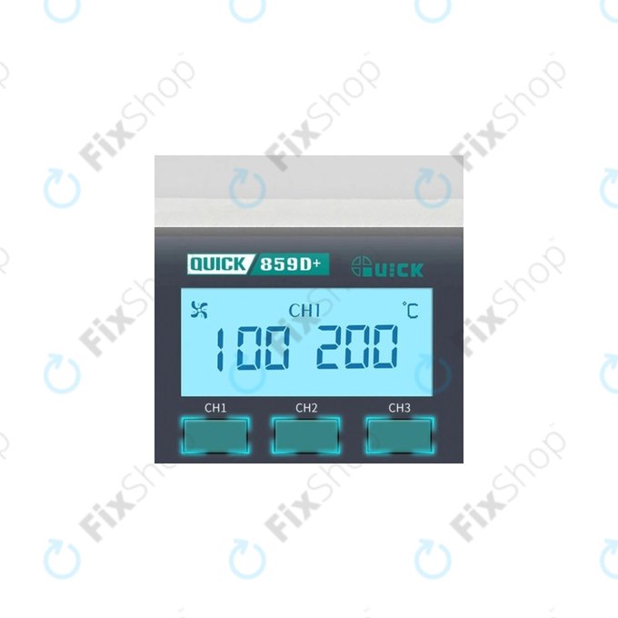 Quick 859D+ - Toplozračna spajkalna postaja