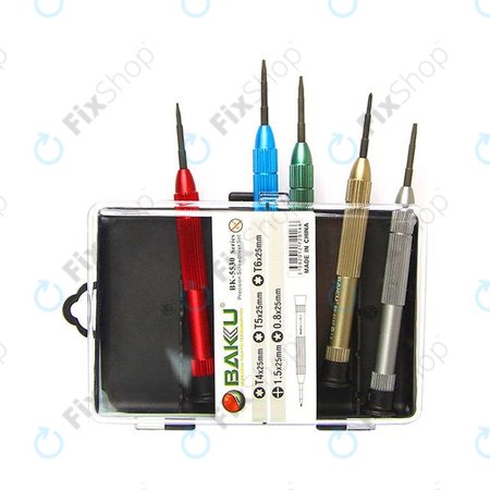 Baku BK-5530 - Set izvijačev za servis prenosnikov (5 kosov)