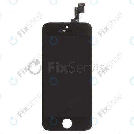 Apple iPhone 5S, SE - LCD zaslon + steklo na dotik + okvir (Black) Original Refurbished