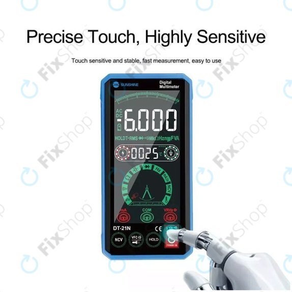 Sunshine DT-21N - Multimeter na dotik