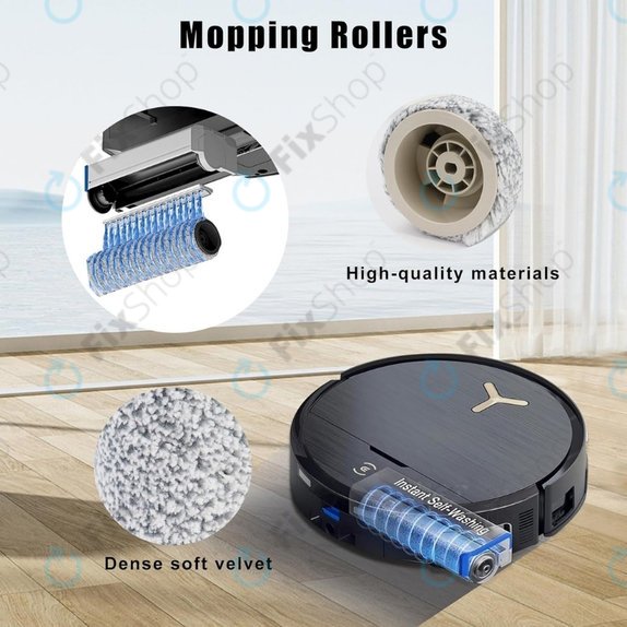 Ecovacs Deebot X9 Pro Omni, X9 Pro, X8 Pro Omni, X8 Omni, T80 Omni, T80 - Valj za mokro čiščenje