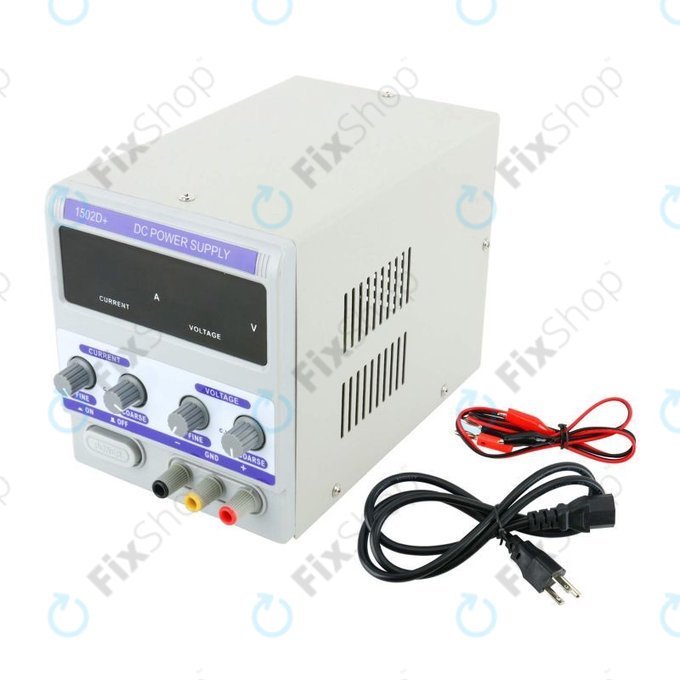 Dingke 1502D+ - Nastavljiv napajalnik (0-15V, 0-2A, 230V EU)