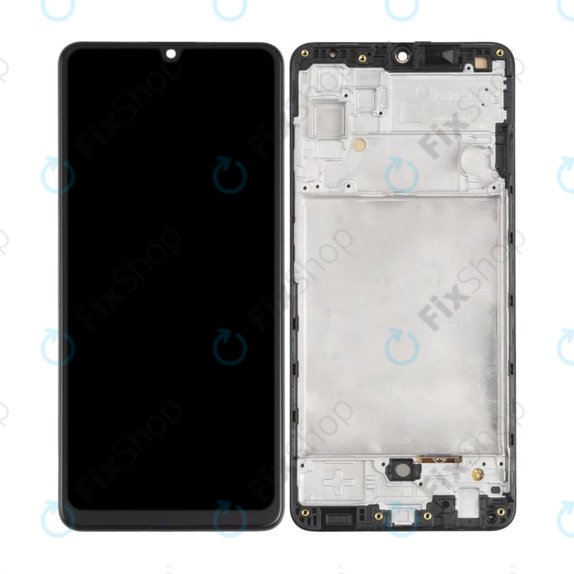 Samsung Galaxy A32 4G A325F - LCD zaslon + steklo na dotik + okvir (Black) OLED