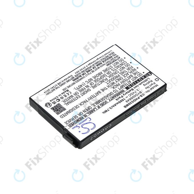 Baterija za Philips Avent Eco SCD535 DECT, 1000mAh, Li-Ion, 3.7V, BYD001743, HQ