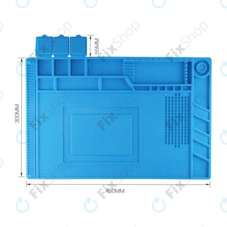 ESD Antistatična, toplotno odporna silikonska podloga - 45 x 30cm
