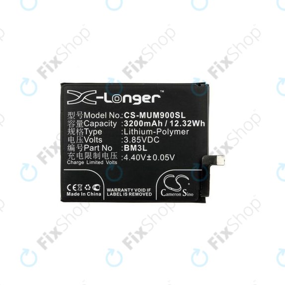Xiaomi Mi 9 - Baterija BM3L 3200mAh HQ