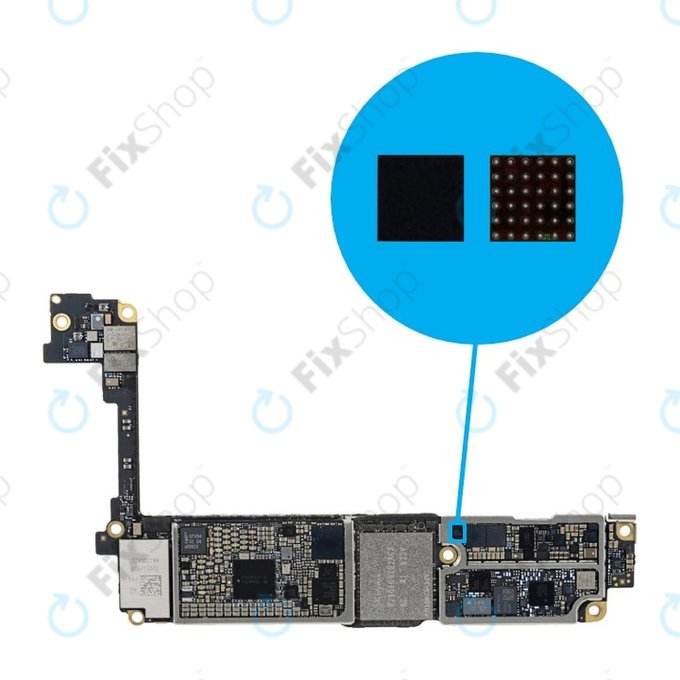 Apple iPhone 7, 7 Plus, iPad (5., 6., 7th Gen), iPad Pro 9.7, 10.5, 12.9 (1st Gen) - USB IC za polnjenje U4001 1610A3