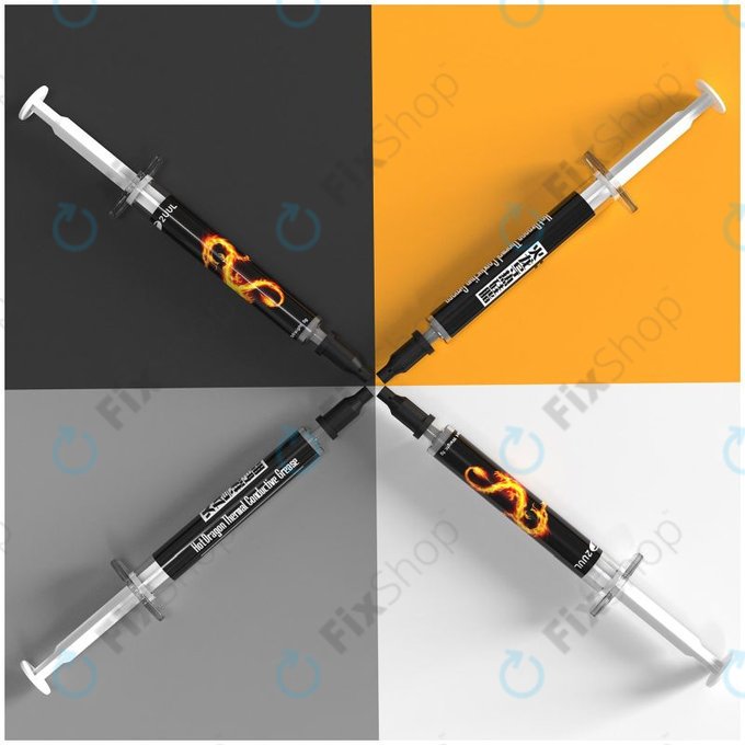 2UUL Hot Dragon - hladilna pasta za popravilo ostružkov (2 kosa)