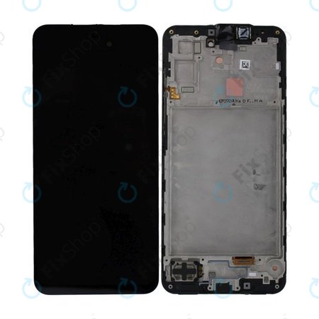 Samsung Galaxy A17 A176B - LCD zaslon + steklo na dotik + okvir (Black) - GH82-38045A Genuine Service Pack