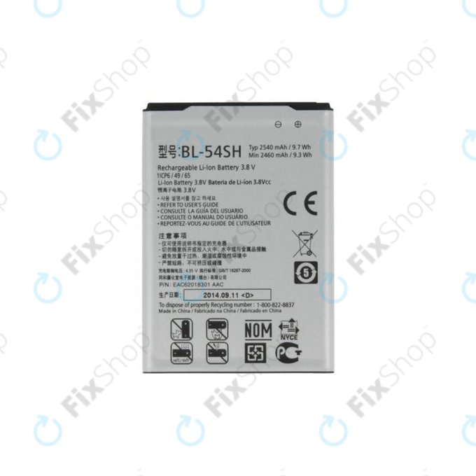 LG G3 S D722, L90 D405, Bello - Baterija BL-54SH 2540mAh