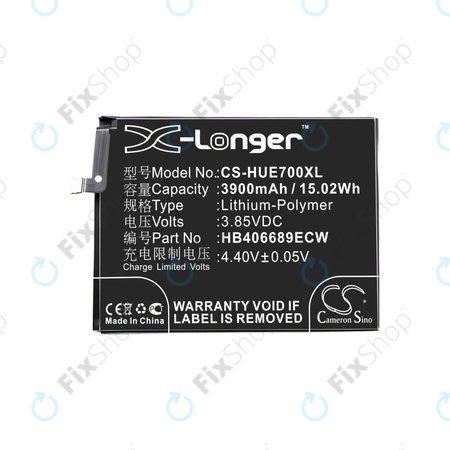 Baterija za Huawei Y7, 3900mAh, Li-Pol, 3.85V, HB406689ECW, HQ