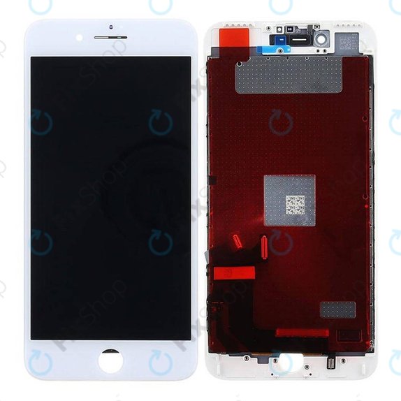 Apple iPhone 7 Plus - LCD zaslon + steklo na dotik + okvir (White) TFT