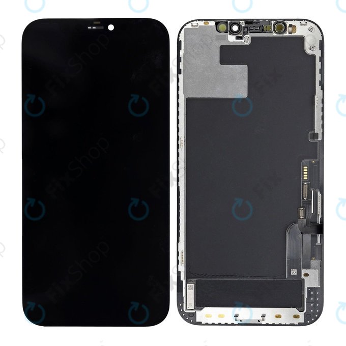 Apple iPhone 12, 12 Pro - LCD zaslon + steklo na dotik + okvir TFT