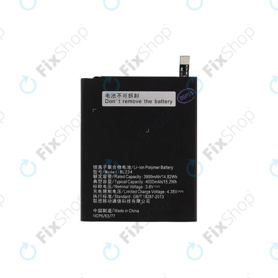 Lenovo VIBE P1ma40 mini, A5000, P70 - Baterija BL234 4000mAh