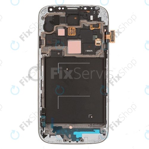 Samsung Galaxy S4 i9505 - LCD zaslon + steklo na dotik + okvir (White Frost) OLED