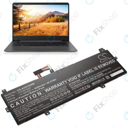 Baterija za Asus BX430, Expertbook B5440fa, P5240ua-1a, 4200mAh, Li-Pol, 11.55V, C31N1620, HQ