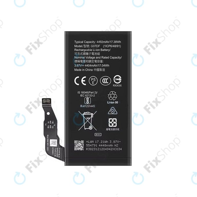 Google Pixel 8a - Baterija GO7DF 4492mAh
