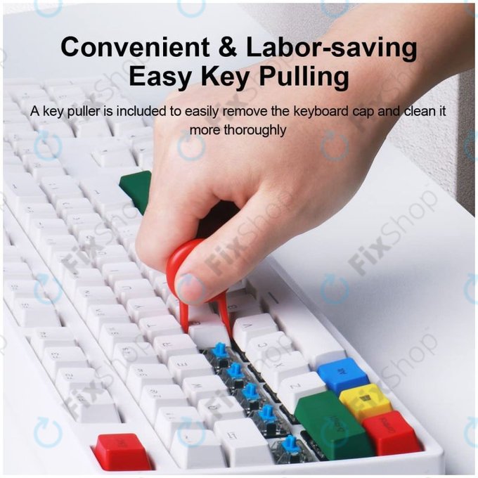 Večnamenska čistilna krtača + čistilno pero + izvleček ključev