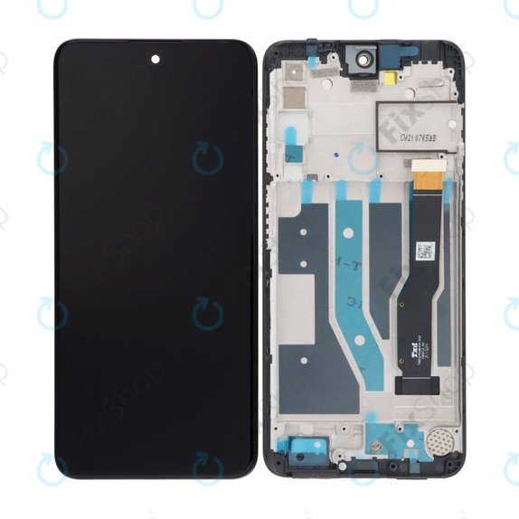 TCL 20L T774B T774H - LCD zaslon + steklo na dotik + okvir TFT