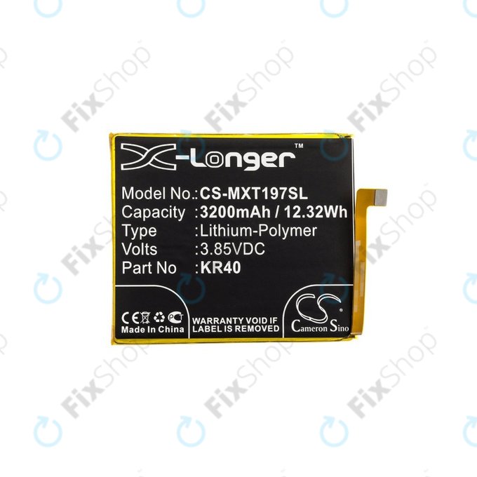 Baterija za Motorola One Vision, 3200mAh, Li-Pol, 3.85 V, SB18C43602, HQ