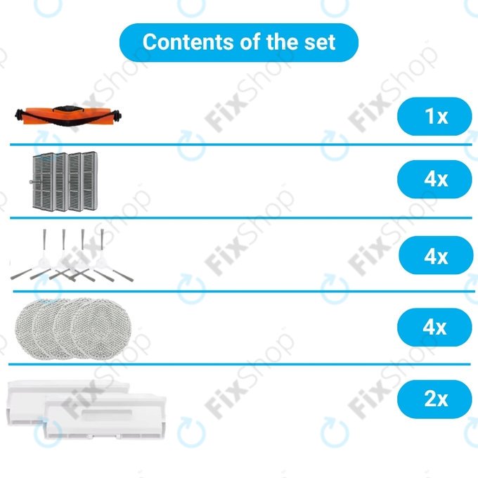 Xiaomi Robot Vacuum H40 - Celoten komplet