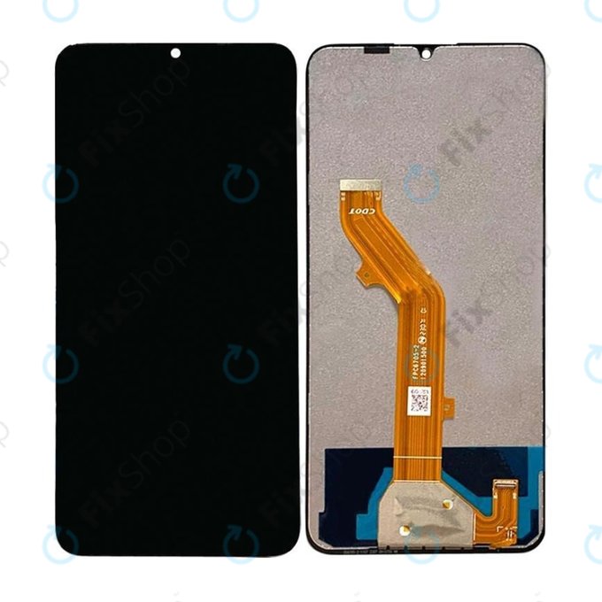 TCL 40 SE T610K - LCD zaslon + steklo na dotik TFT