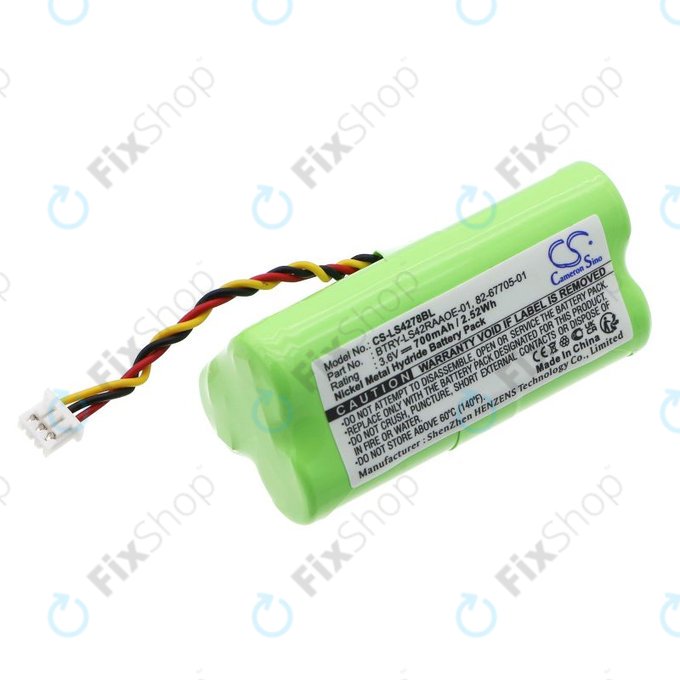 Baterija za Symbol DS6878, LS4278, 700mAh, Ni-MH, 3.6V, BTRY-LS42RAAOE-01, HQ