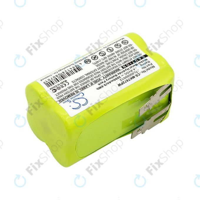 Baterija za Makita 6722D, 6723DW, 2000mAh, Ni-MH, 4.8V, TL00000012, HQ