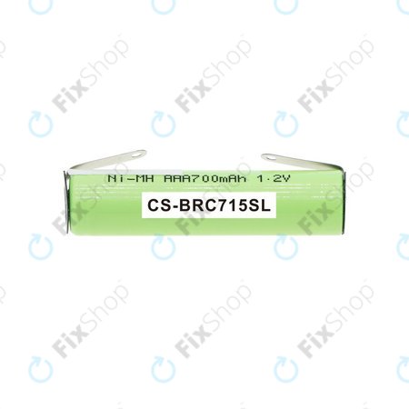 Baterija za Philips Norelco QC5055, Braun FreeControl 1715, 700mAh, Ni-MH, 1.2V, 4HGAE-LFU, HQ