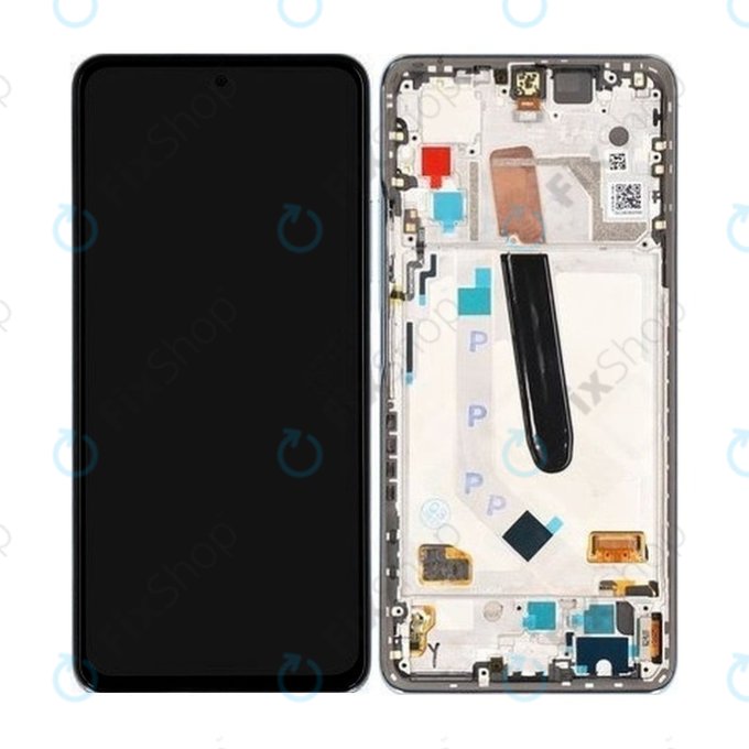 Xiaomi Poco F3 - LCD zaslon + steklo na dotik + okvir (Blue) - 560004K11A00 Genuine Service Pack