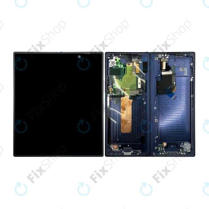 Samsung Galaxy Z Fold 6 F956B - LCD zaslon + steklo na dotik + okvir (Navy) - GH82-35042C Genuine Service Pack