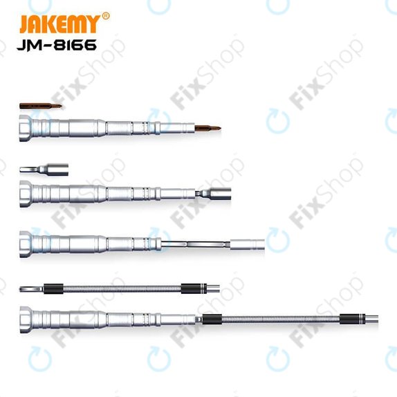 Jakemy JM-8166 - Komplet servisnega orodja za servis elektronike 61 v 1