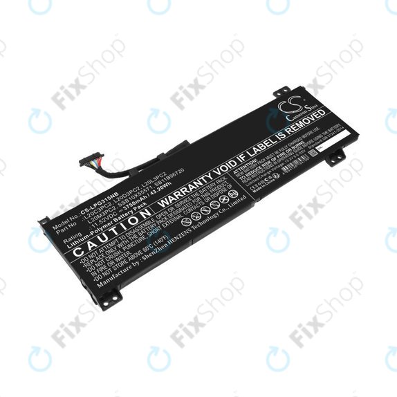 Baterija za Lenovo IdeaPad Gaming 3, 3750mAh, Li-Pol, 11.52V, L20C3PC2, HQ