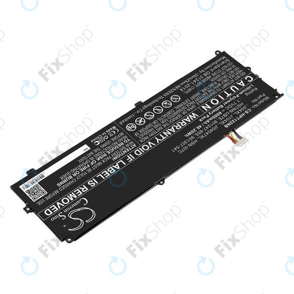 Baterija za HP Elite X2 1012 G2, 6000mAh, Li-Pol, 7.7V, JI04XL, HQ