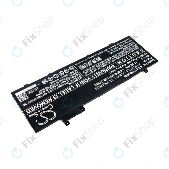 Baterija za Lenovo ThinkPad T480S, 4600mAh, Li-Pol, 11.58V, 01AV478, HQ