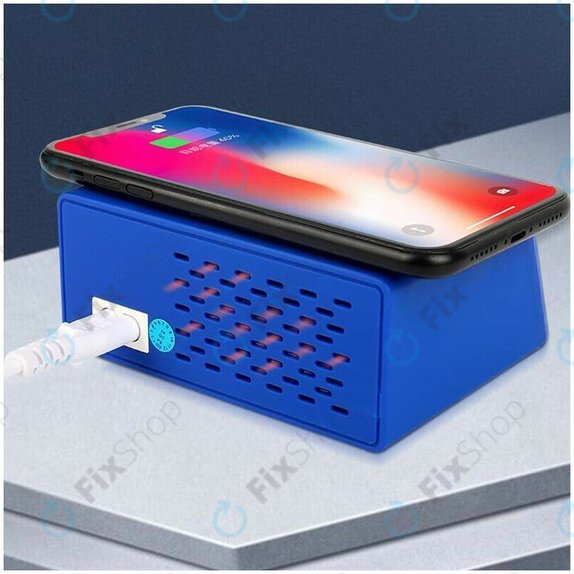 Mechanic iCharge 8 Pro - servisna USB polnilna postaja z USB-C, USB 3.0 in brezžičnim polnjenjem