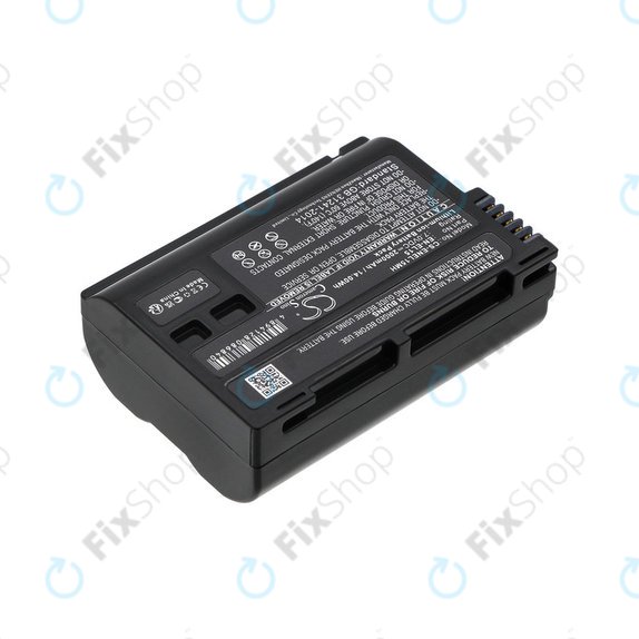 Baterija za Nikon D7000, D500, D600, D7200, D7500, Z5, Z6, EN-EL15, Li-ion, 7V, 2000mAh, HQ